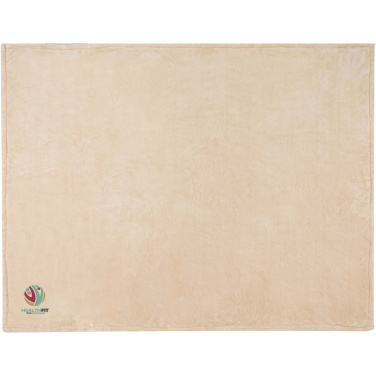 Лого трейд pекламные подарки фото: Ashen одеяло из переработанного шерпа GRS