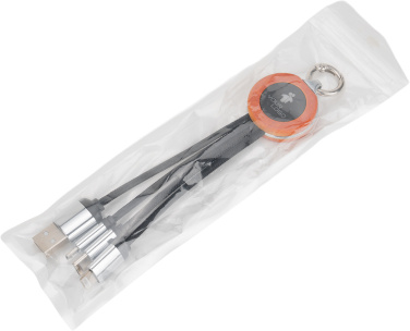 Лого трейд pекламные подарки фото: Кабель 4-в-1 со светящимся логотипом в деревянном корпусе