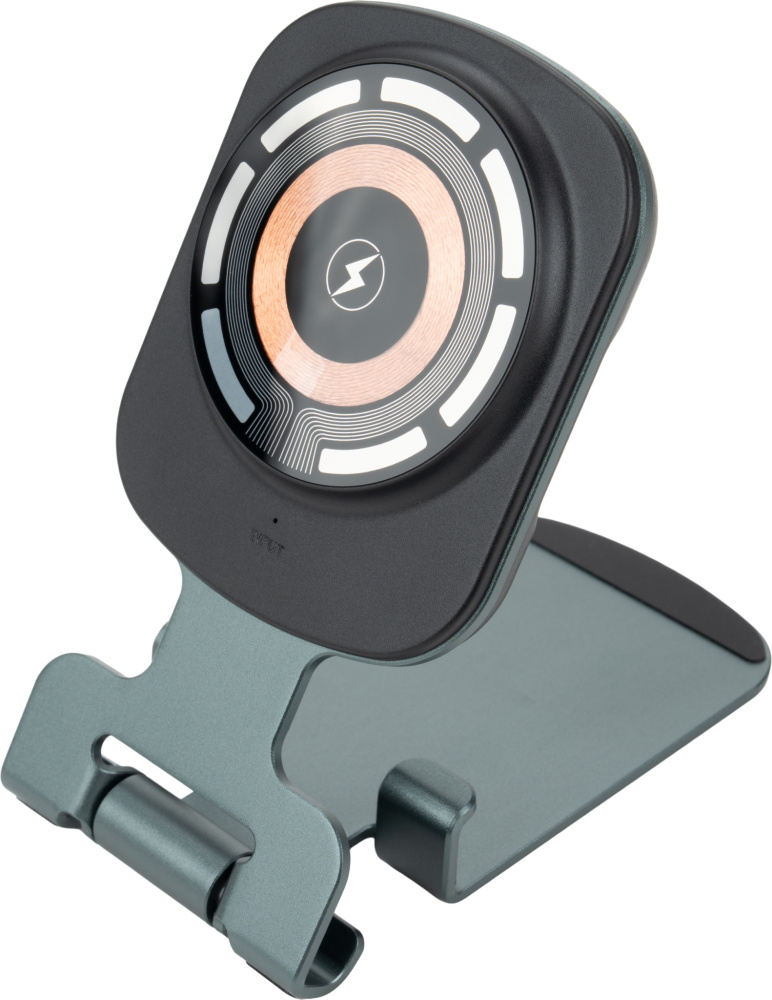 Логотрейд бизнес-подарки картинка: Держатель телефона с беспроводным зарядным устройством