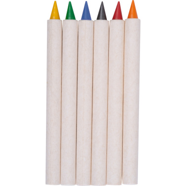 Логотрейд pекламные подарки картинка: Набор восковых карандашей Infinity от KINGSTON