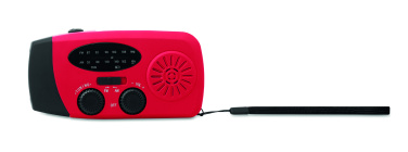Лого трейд бизнес-подарки фото: Portable radio SOS with LED torch