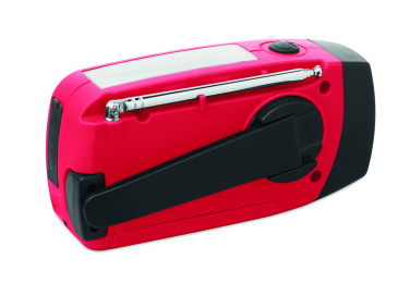 Логотрейд pекламные продукты картинка: Portable radio SOS with LED torch