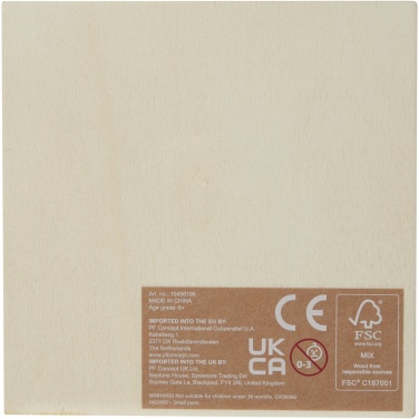 Logotrade profilprodukter bild: Bark träpussel