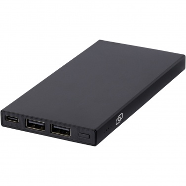 Logotrade presentreklam bild: Connect 5 000 mAh powerbank av återvunnen aluminium