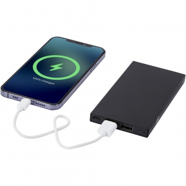 Logotrade kampanjprodukter bild: Connect 5 000 mAh powerbank av återvunnen aluminium