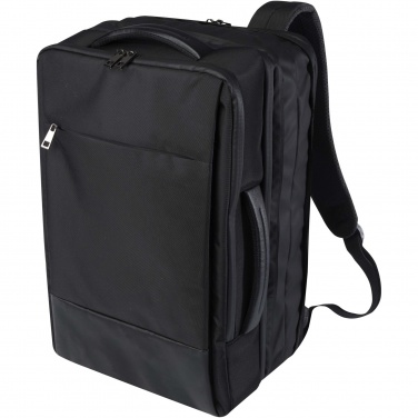 Logotrade kampanjprodukter bild: Expedition Pro 17-tums expanderbar laptopväska av återvunnet GRS-material, 35 l
