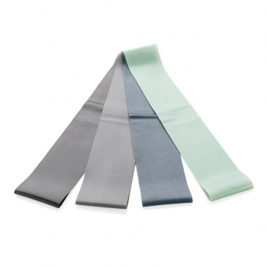 Logotrade profilreklam bild: 4-pack elastiska träningsband i fodral