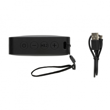 Logotrade reklamprodukter bild: Urban Vitamin Vallejo 3W högtalare IPX 7 RCS rplast