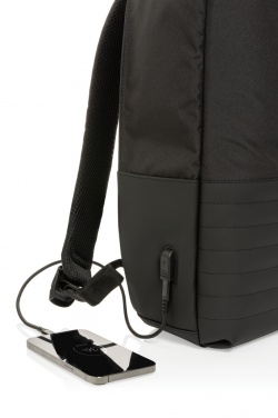 Logotrade presentreklam bild: Swiss Peak AWARE™ anti-ficktjuv RFID 15.6" laptopryggsäck
