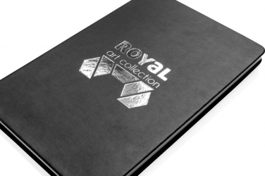 Logotrade reklamprodukter bild: Anteckningsbok Deluxe PU - prägling A5