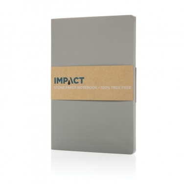 Logotrade kampanjprodukter bild: A5 Impact softcover stenpapper anteckningsbok