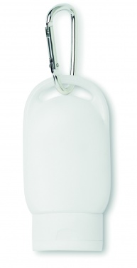 Logotrade profilprodukter bild: 30 ml solkräm lotion