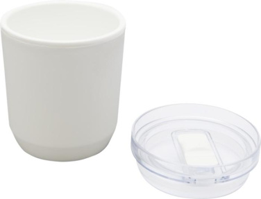 Logotrade kampanjprodukter bild: Hudson 180 ml dricksglas med dubbelvägg av återvunnen plast