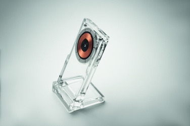 Logotrade kampanjprodukter bild: Akryl trådlös laddare 15W