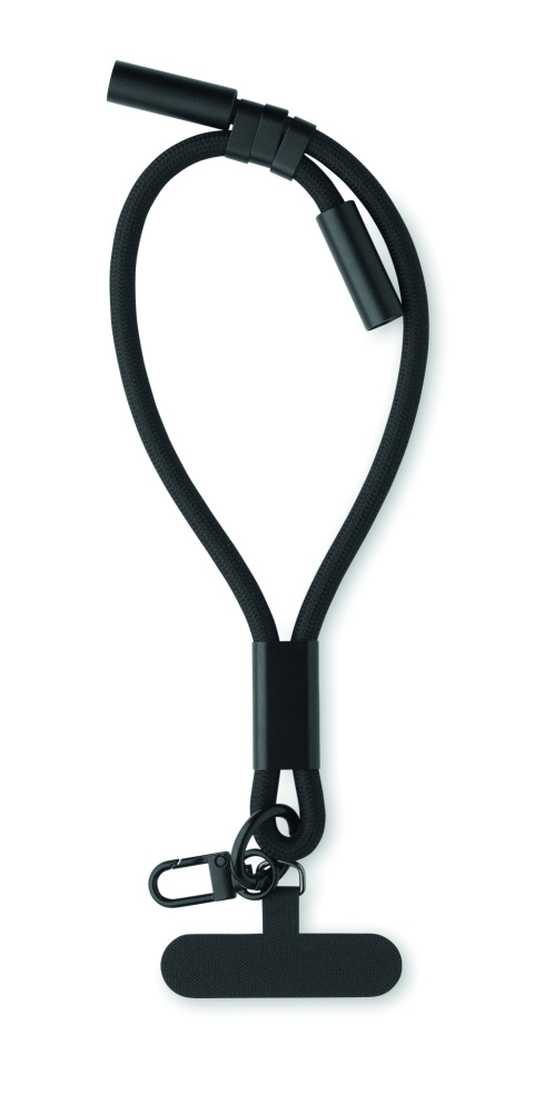 Logotrade profilprodukter bild: Handledsrem - laddkabel 60W