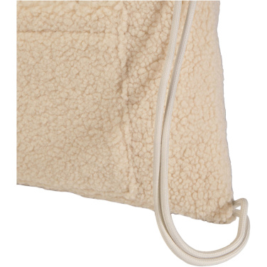 Logotrade presentreklam bild: Bear ryggsäck med dragsko av GRS-certifierat återvunnet sherpa-material, 9 l