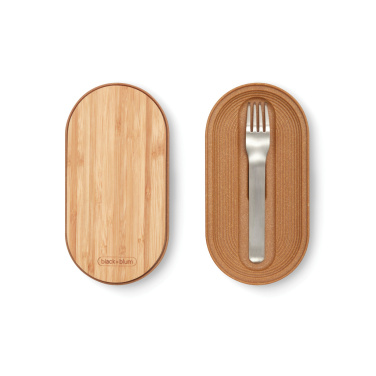 Logotrade presentreklam bild: Black+Blum Dubbel Rostfri Bento-låda