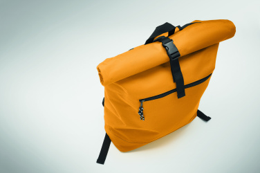Logotrade presentreklam bild: 600D ryggsäck med rulltopp