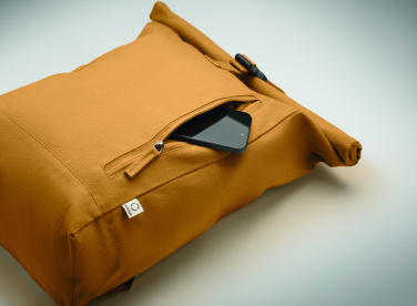 Logotrade profilprodukter bild: Rolltop-ryggsäck 390 gr/m²